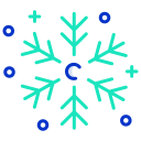 external Snow-Flakes-christmas-icongeek26-outline-colour-icongeek26 icon