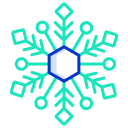 external Snowflake-snowflakes-icongeek26-outline-colour-icongeek26-28 icon