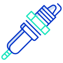 external Spark-Plug-car-parts-icongeek26-outline-colour-icongeek26 icon