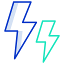 external Thunder-weather-icongeek26-outline-colour-icongeek26-3 icon