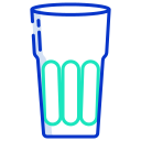 external Tumbler-Glass-bar-glasses-icongeek26-outline-colour-icongeek26 icon