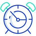 external alarm-clock-devices-icongeek26-outline-colour-icongeek26 icon