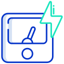 external ammeter-physics-icongeek26-outline-colour-icongeek26 icon