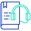 external audio-book-online-education-icongeek26-outline-colour-icongeek26 icon