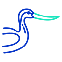 external avocet-birds-icongeek26-outline-colour-icongeek26 icon