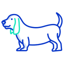 external basset-hound-dog-breeds-icongeek26-outline-colour-icongeek26 icon