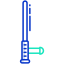 external baton-law-and-crime-icongeek26-outline-colour-icongeek26 icon