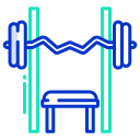 external bench-press-fitness-icongeek26-outline-colour-icongeek26 icon