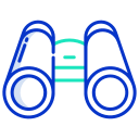 external binocular-camping-icongeek26-outline-colour-icongeek26 icon