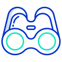 external binocular-police-icongeek26-outline-colour-icongeek26 icon