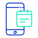 external calendar-mobile-application-icongeek26-outline-colour-icongeek26 icon