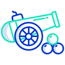 external cannon-carnival-icongeek26-outline-colour-icongeek26 icon