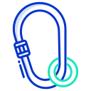 external carabiner-sea-life-icongeek26-outline-colour-icongeek26 icon