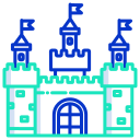 external castle-amusement-park-icongeek26-outline-colour-icongeek26 icon