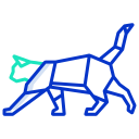 external cat-origami-icongeek26-outline-colour-icongeek26 icon