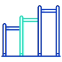 external chin-up-bar-playground-icongeek26-outline-colour-icongeek26 icon