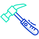 external hammer-plumbing-icongeek26-outline-colour-icongeek26 icon