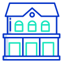 external house-wild-west-icongeek26-outline-colour-icongeek26 icon