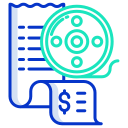 external invoice-cinema-icongeek26-outline-colour-icongeek26 icon