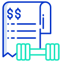 external invoice-fitness-icongeek26-outline-colour-icongeek26 icon