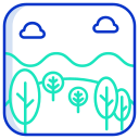 external jungle-landscape-icongeek26-outline-colour-icongeek26 icon