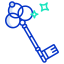 external key-magic-and-fairy-tale-icongeek26-outline-colour-icongeek26 icon