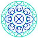 external mandala-mandala-icongeek26-outline-colour-icongeek26-3 icon