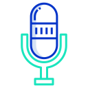 external microphone-user-interface-icongeek26-outline-colour-icongeek26 icon