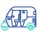 external rickshaw-india-icongeek26-outline-colour-icongeek26 icon