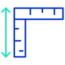 external ruler-graphic-design-icongeek26-outline-colour-icongeek26 icon