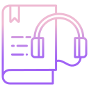 external audio-book-online-education-icongeek26-outline-gradient-icongeek26 icon