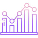 external bar-graph-data-analytics-icongeek26-outline-gradient-icongeek26 icon