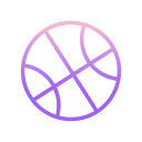 external basketball-baby-icongeek26-outline-gradient-icongeek26 icon