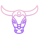 external bull-colombia-icongeek26-outline-gradient-icongeek26 icon