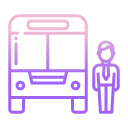 external bus-driver-office-icongeek26-outline-gradient-icongeek26 icon