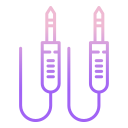 external cable-electrician-icongeek26-outline-gradient-icongeek26 icon