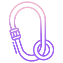 external carabiner-sea-life-icongeek26-outline-gradient-icongeek26 icon