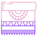 external carpet-peru-icongeek26-outline-gradient-icongeek26 icon