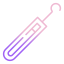 external crochet-sewing-icongeek26-outline-gradient-icongeek26 icon