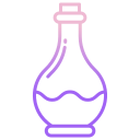 external flask-game-development-icongeek26-outline-gradient-icongeek26 icon