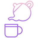 external teapot-kitchen-icongeek26-outline-gradient-icongeek26 icon