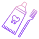 external toothpaste-dental-icongeek26-outline-gradient-icongeek26-1 icon