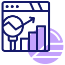 external analysis-company-plan-inipagistudio-lineal-color-inipagistudio icon