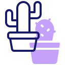 external cactus-florist-inipagistudio-lineal-color-inipagistudio icon