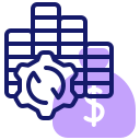 external cash-flow-business-continuity-inipagistudio-lineal-color-inipagistudio icon