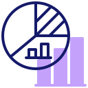 external chart-business-management-inipagistudio-lineal-color-inipagistudio icon