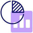 external chart-operation-management-inipagistudio-lineal-color-inipagistudio icon