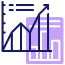 external data-analysis-business-planning-inipagistudio-lineal-color-inipagistudio icon