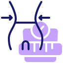 external diet-metabolism-inipagistudio-lineal-color-inipagistudio icon