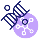 external dna-medical-test-inipagistudio-lineal-color-inipagistudio icon